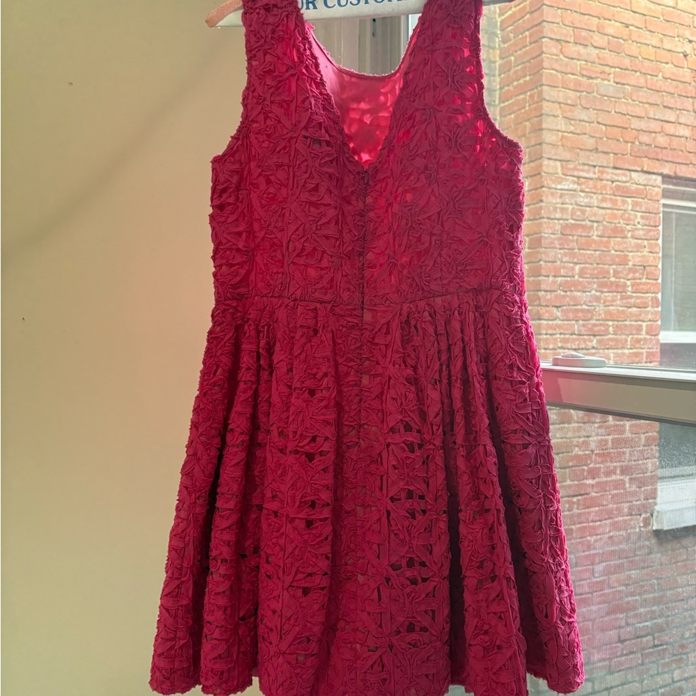 Cynthia Steffe Vibrant Pink Dress - Picture 3 of 5